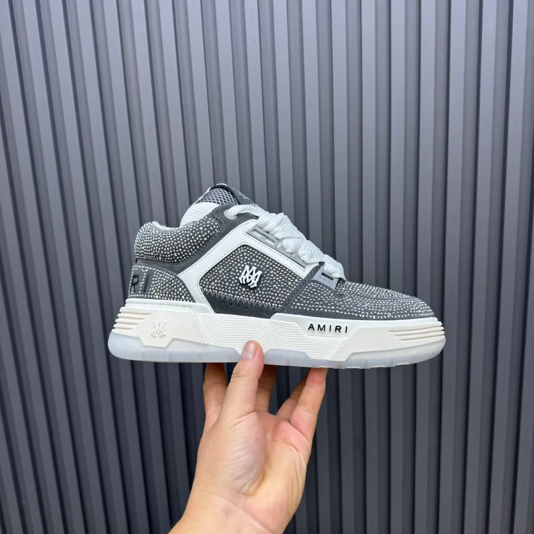 Men's shoes 💰760💰 AMIRI AMIRI fashion brand hot sale 🔥 Available all year round, couples 💑 Official website synchronization Imported fabrics 1⃣️ vs 1⃣️ replica, original factory special original sole, 35-45 (45. non-refundable)